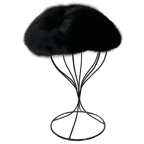 Almar Creation Vintage Fur Hat Women’s Black main image 6